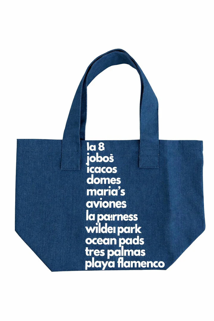 Ombak - TOTE BAG / PLAYA / DENIM
