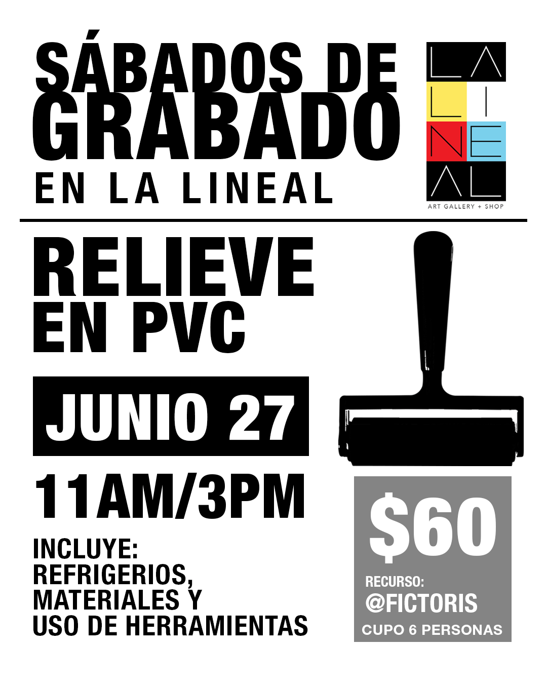 EXPERIENCIA CREATIVA - TALLER DE GRABADO RELIEVE EN PVC