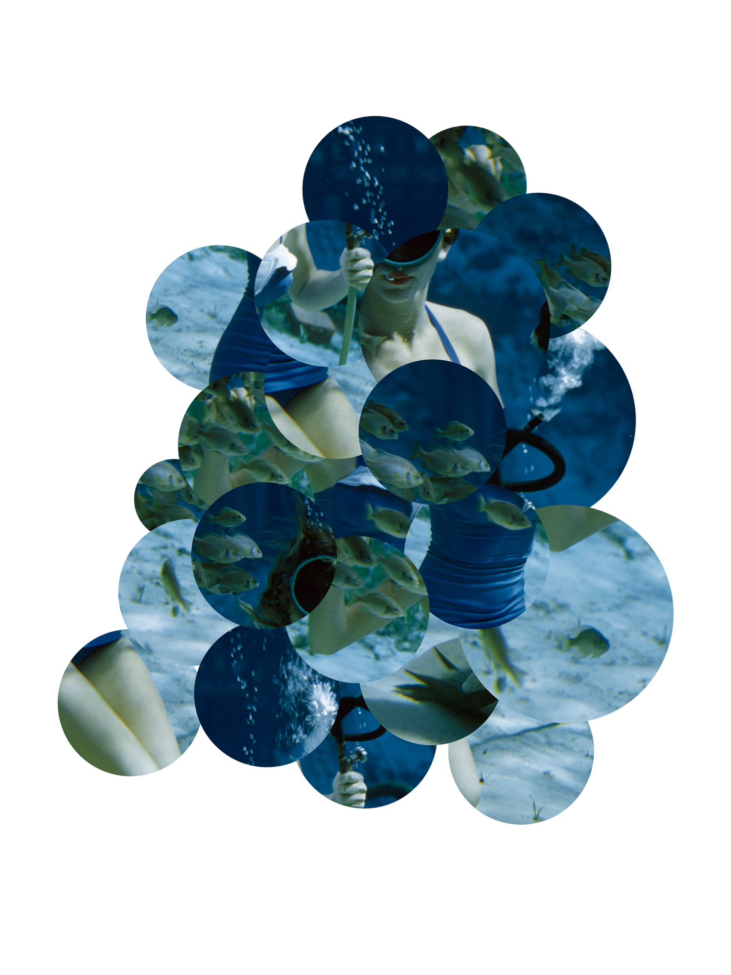 Neurona Collage Studio - COLLAGE PRINT "BLURP"
