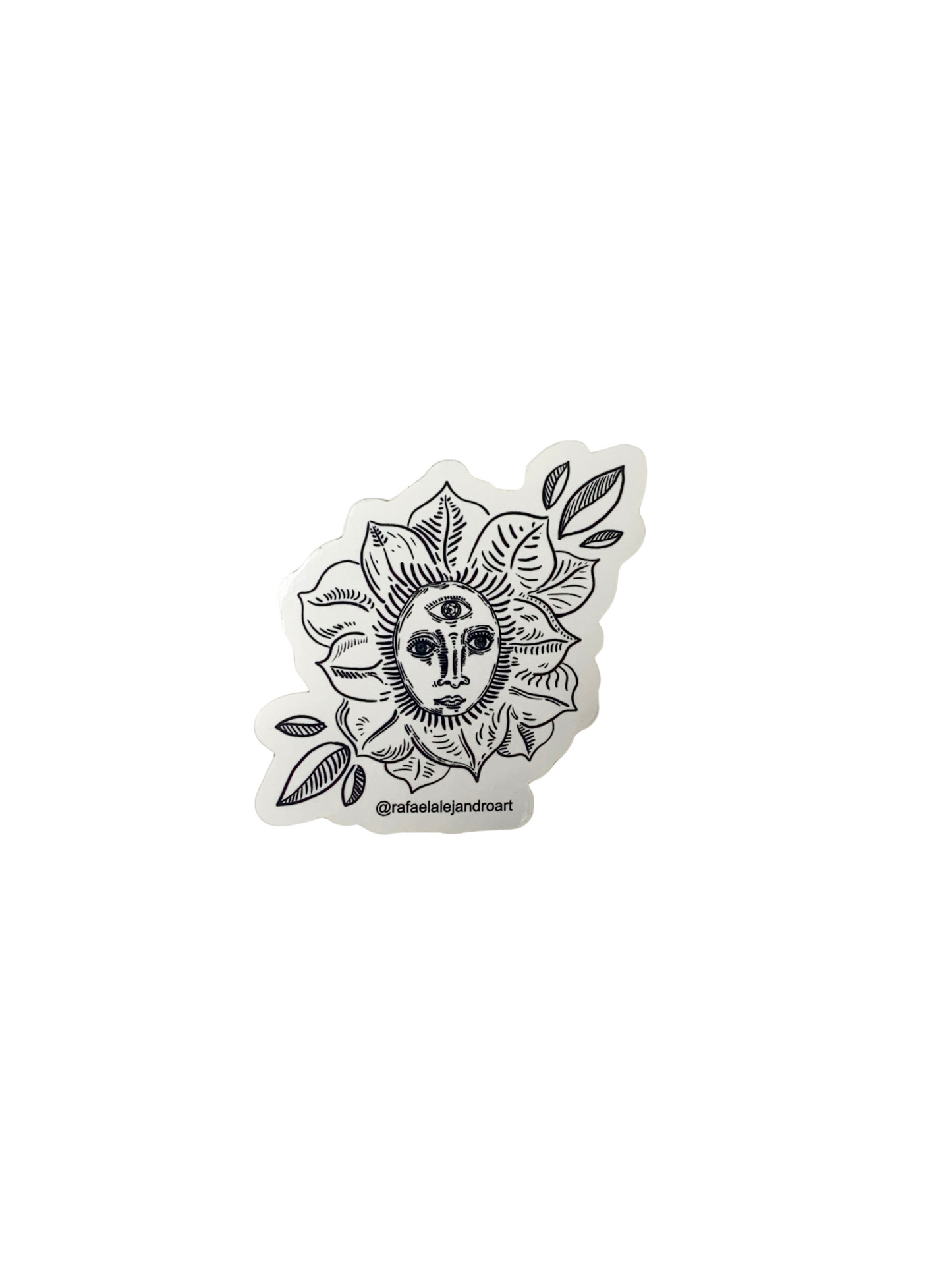 Rafael Alejandro - STICKER "FLOR TERCER OJO"