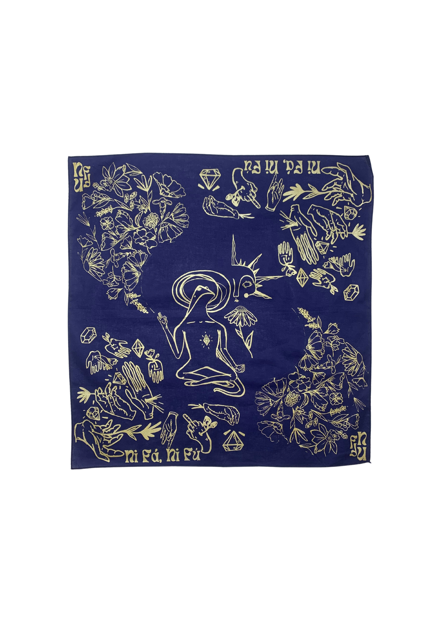 Ni Fá Ni Fú - "ZEN" PAÑUELO AZUL