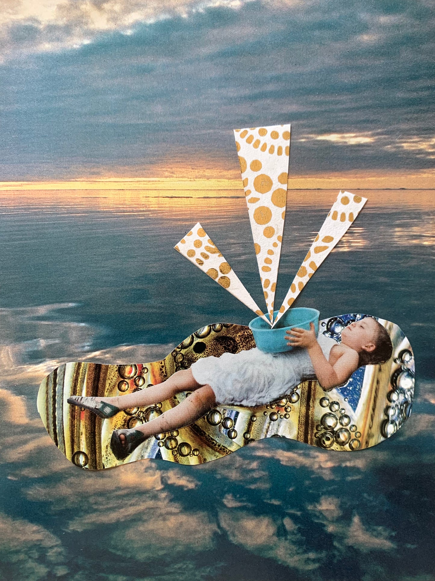 Neurona Collage Studio- "ABUNDANCIA" OBRA ORIGINAL