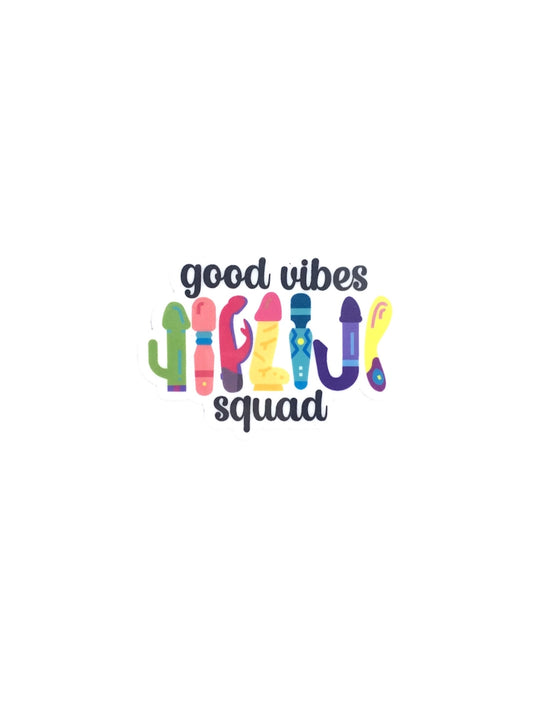 Zombie Mama Press - GOOD VIBES SQUAD STICKER