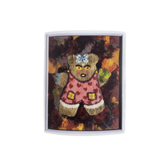 Alexandra Rodríguez - STICKER / OSITA CON FLOR