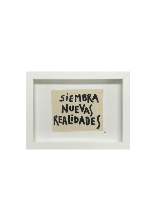 Consuelo. - ENMARCADO "Siembra nuevas realidades"