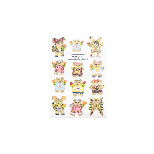 Alexandra Rodríguez - STICKER SHEET JUGUETONES II