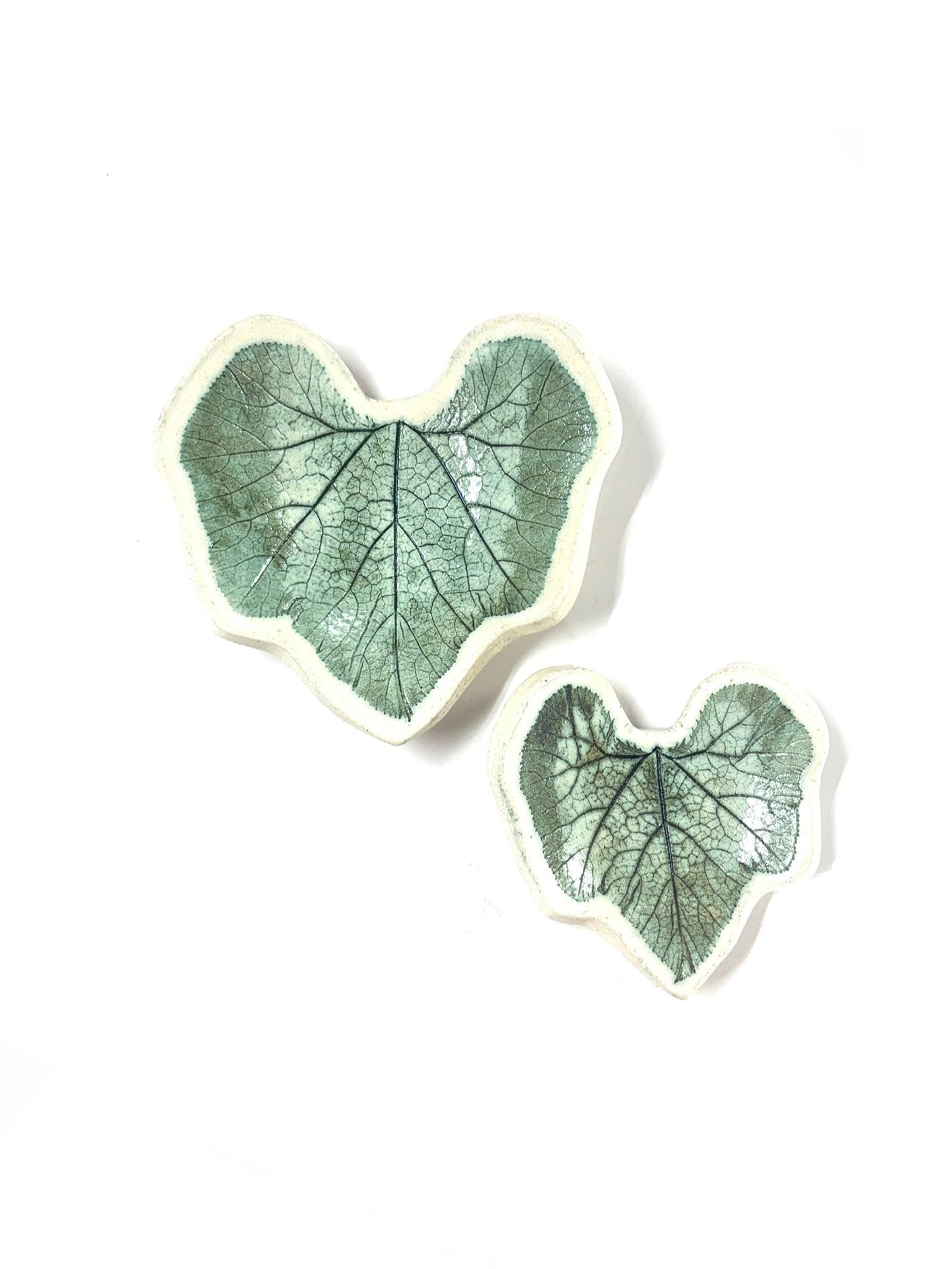 Yayaké - PLATO HOJAS DE CALABAZA (2 SET)