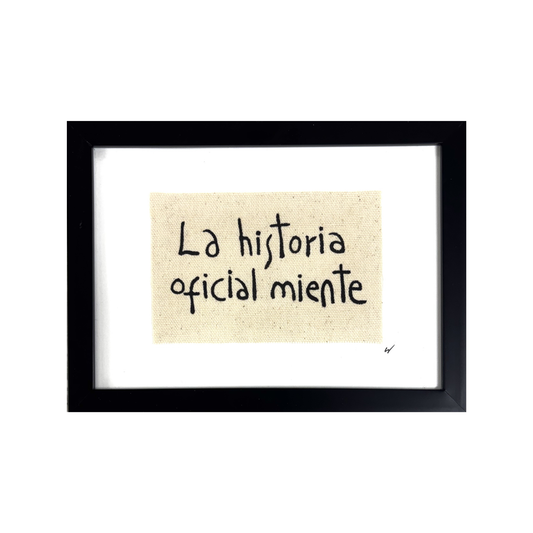 Consuelo. - ENMARCADO "LA HISTORIA OFICIAL MIENTE"