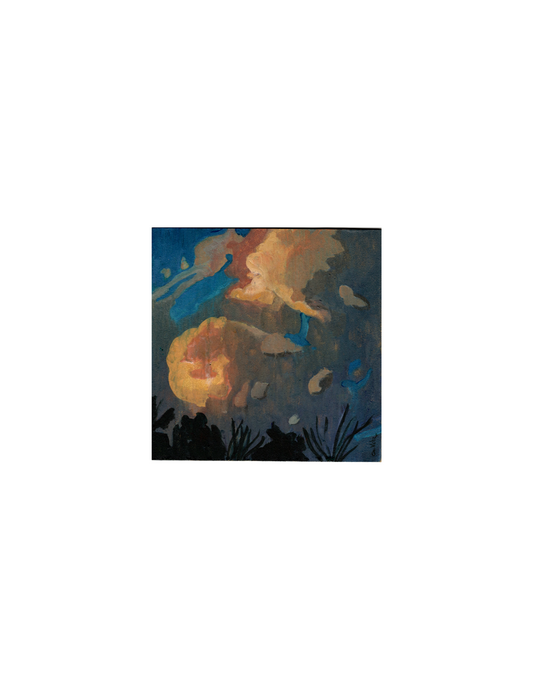 Gerardo Vélez - OBRA ORIGINAL "ATARDECER DORADO”