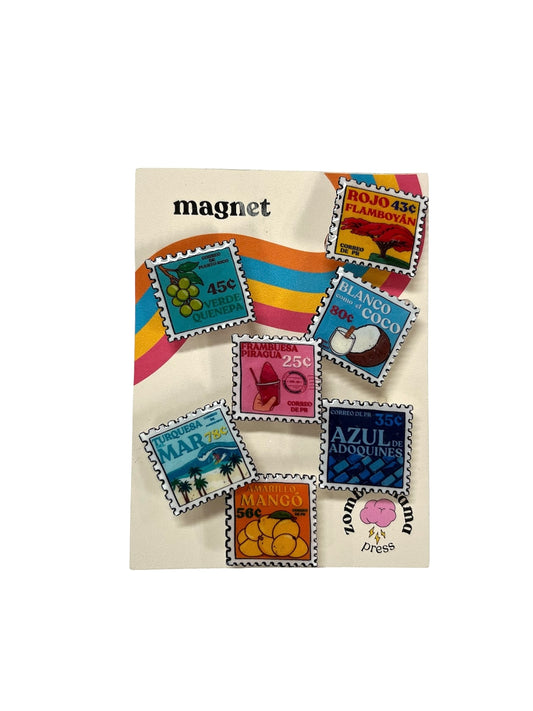 Zombie Mama Press - MAGNETOS MINIS SET "LOS COLORES DE MI TIERRA"