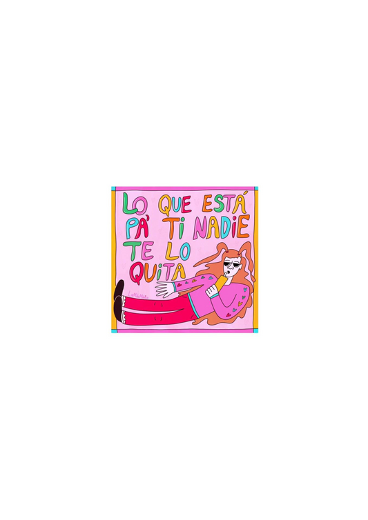 La M de Mónica- STICKER "LO QUE ESTA PA TI"