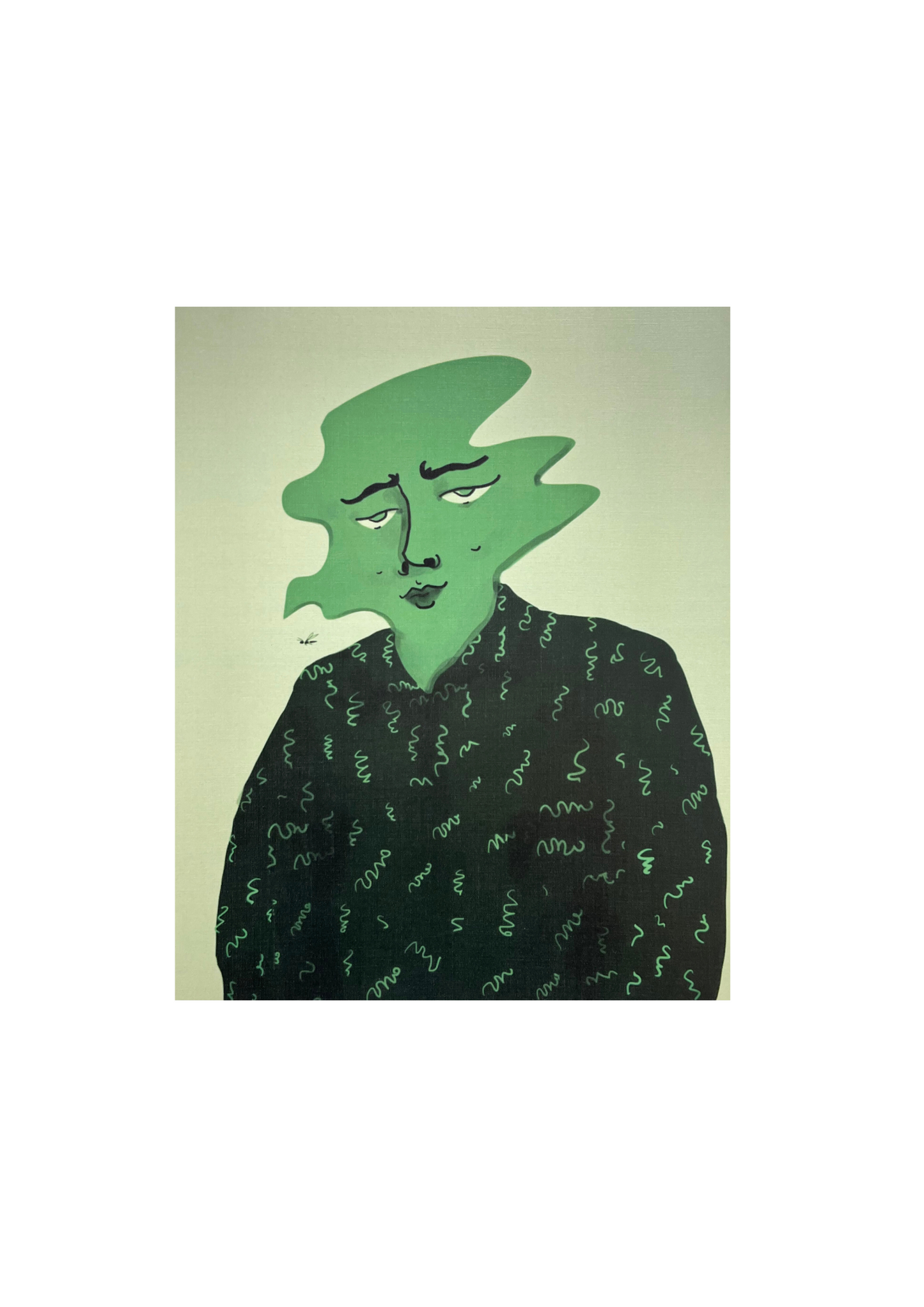 Holmiga - ART PRINT "GREEN GUY"