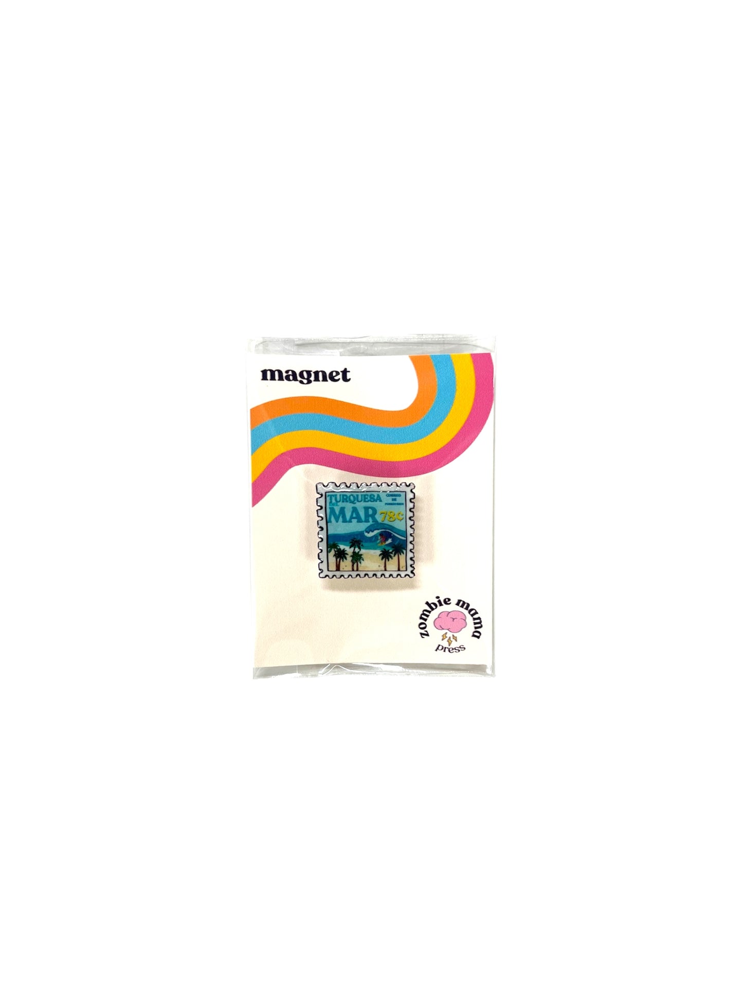 Zombie Mama Press - MAGNETO MINI "TURQUESA MAR"