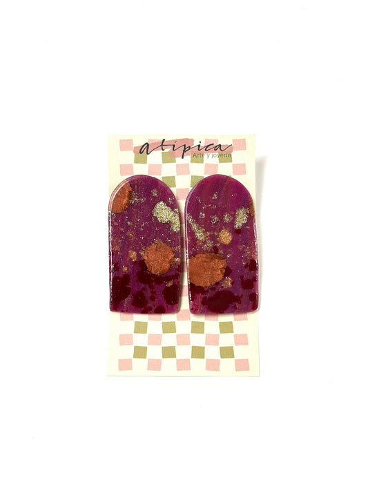 Atypical - STUDS SHINE BURGUNDY