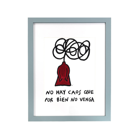 Consuelo. - DIBUJO - NO HAY CAOS QUE POR BIEN NO VENGA