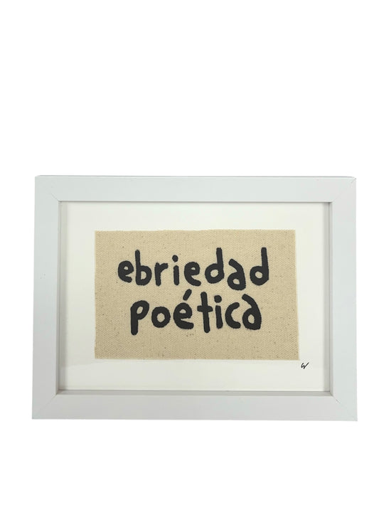 Consuelo. - ENMARCADO "EBRIEDAD"