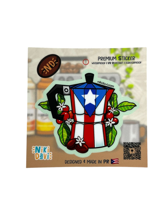 Niki Davi- GRECA PREMIUM STICKER + ONE MINI