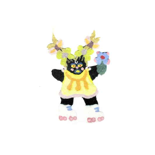 Alexandra Rodríguez - STICKER BLAKI EN PATINES