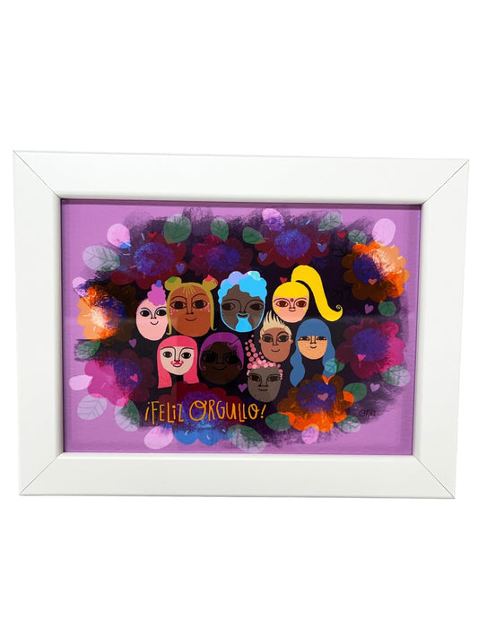 Nivea Ortíz - ART PRINT "FELIZ ORGULLO"