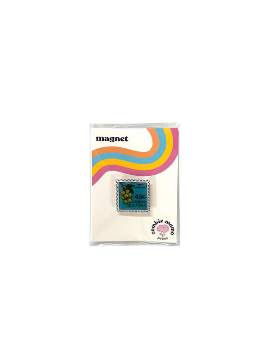 Zombie Mama Press - MAGNETO MINI "VERDE QUENEPA"