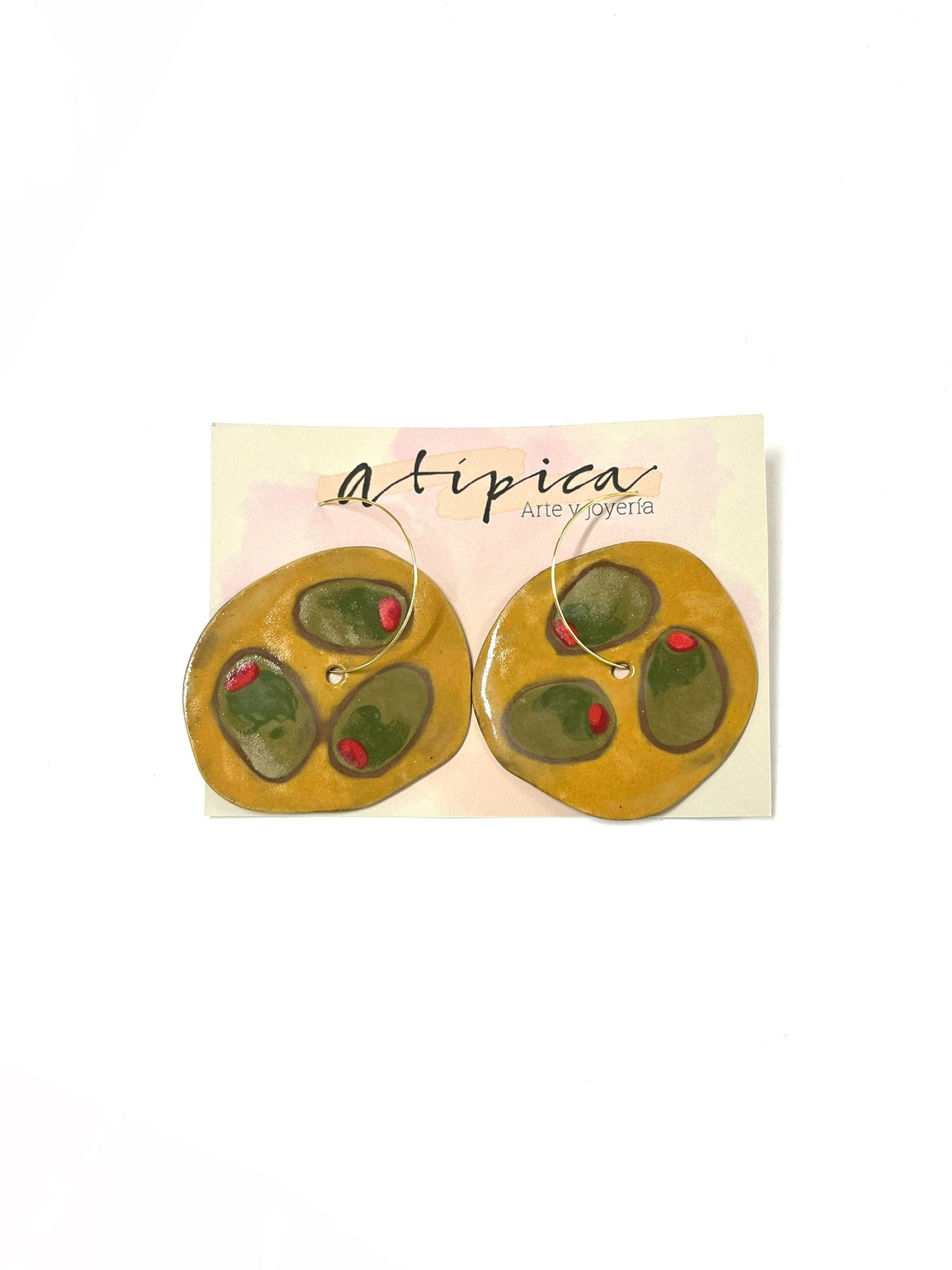 Atypical - Circular Ceramic Hoop Shades / Variety of Colors
