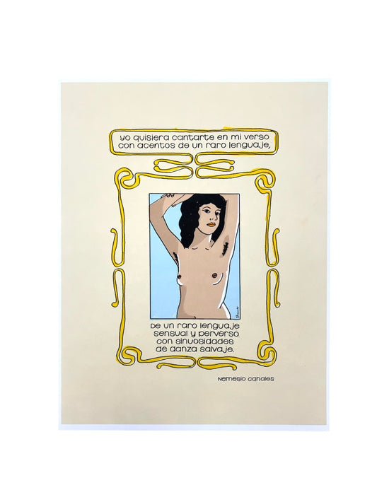 Días Comic - ART PRINT / YO QUISIERA
