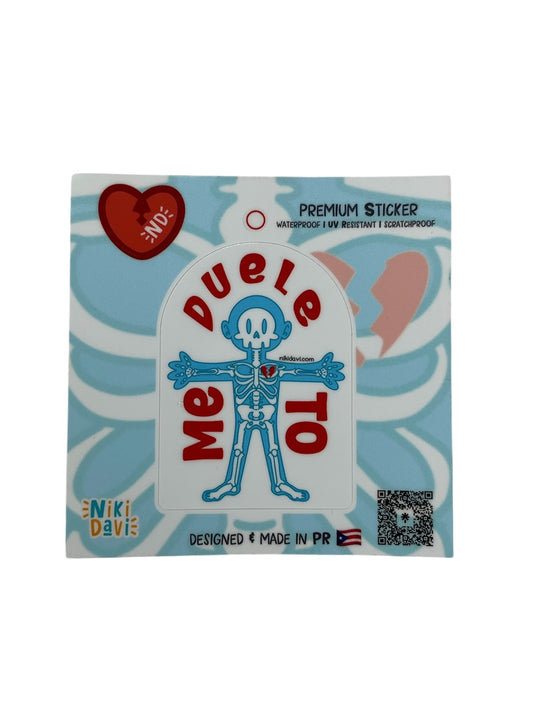 Niki Davi- DUELE TO PREMIUM STICKER + ONE MINI