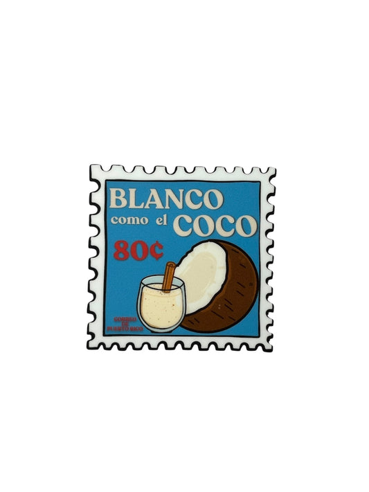 Zombie Mama Press - STICKER / BLANCO COMO EL COCO