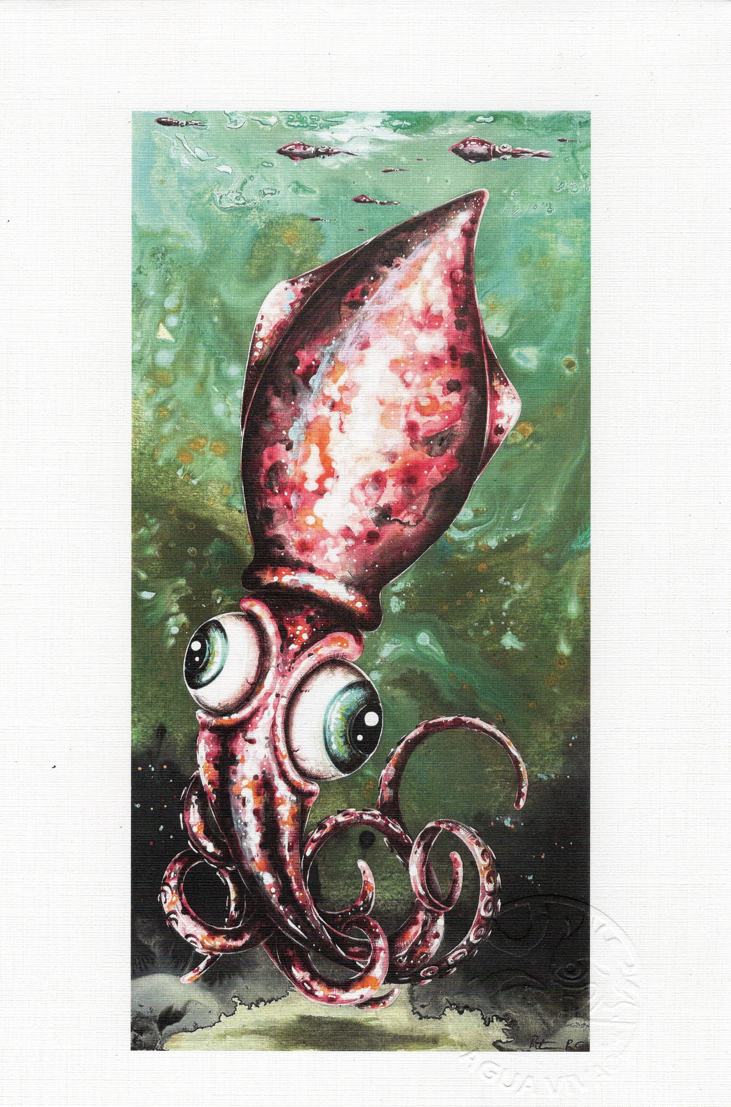 Agua Viva - ART PRINT 9"X6" / VARIEDAD
