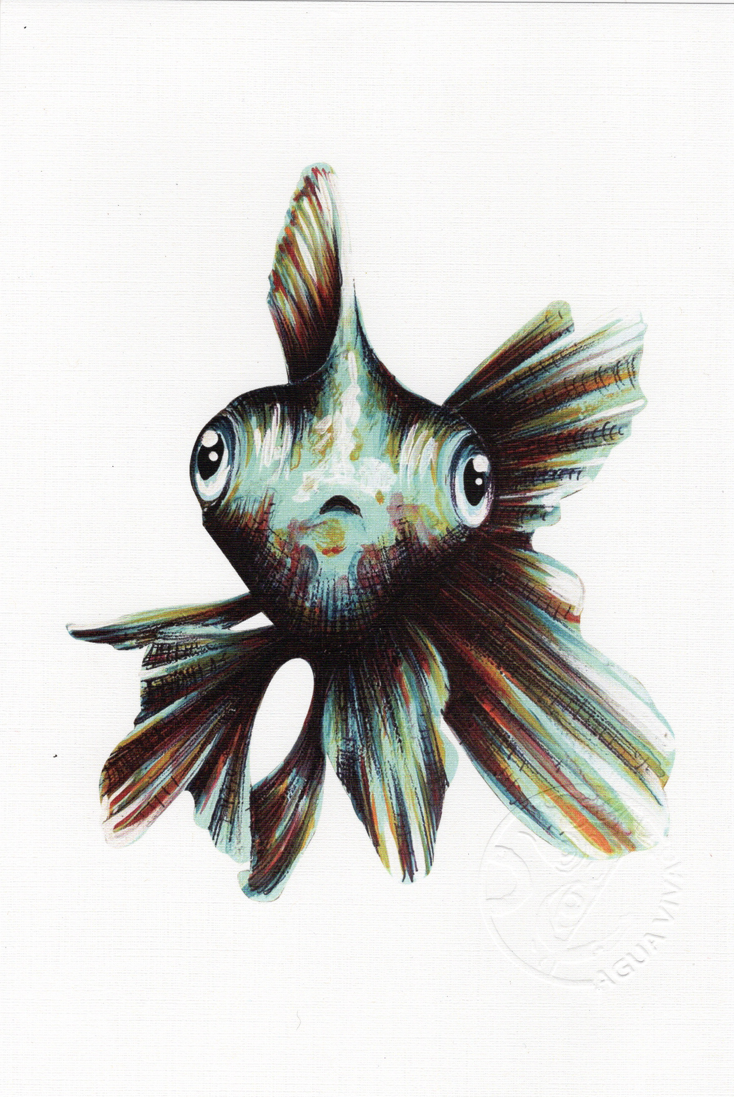 Agua Viva - ART PRINT 9"X6" / VARIEDAD