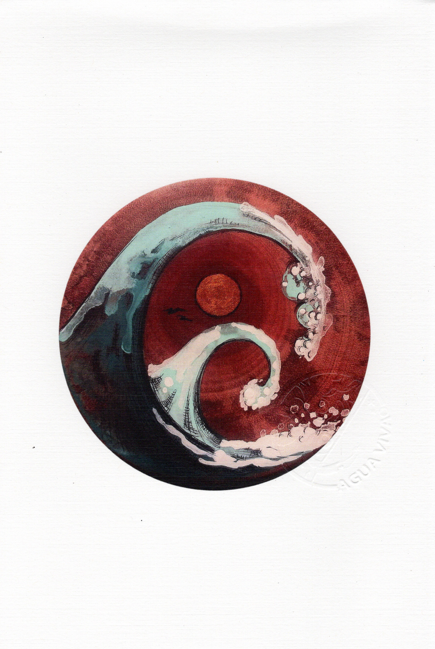 Agua Viva - ART PRINT 9"X6" / VARIEDAD