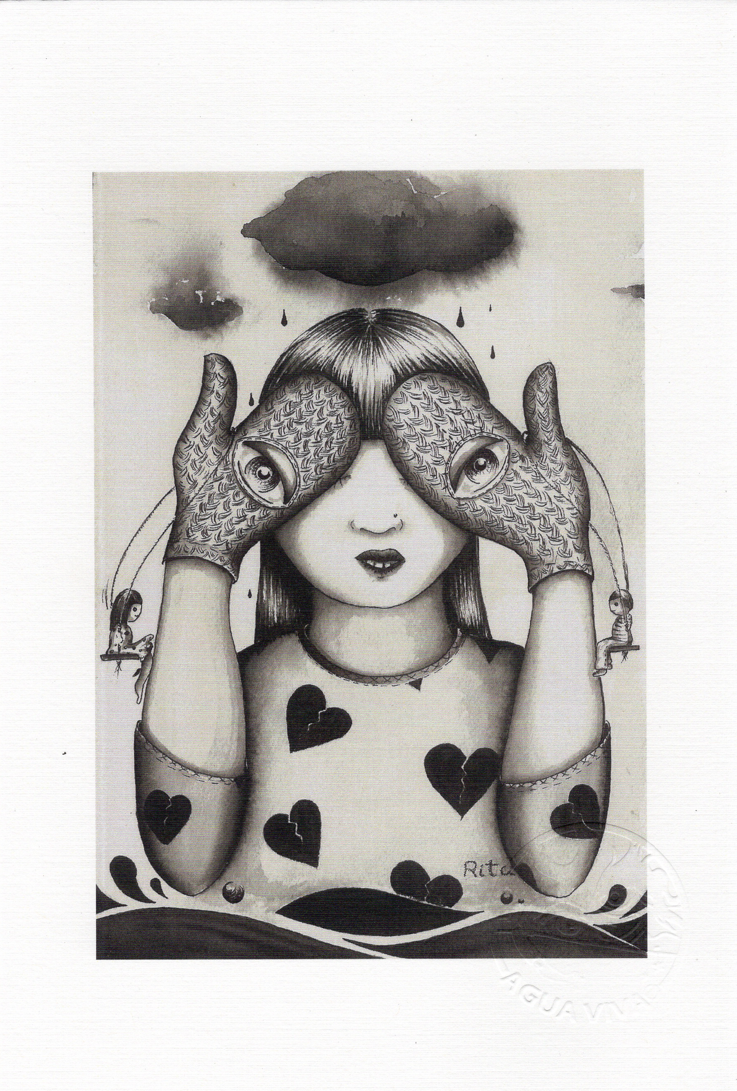Agua Viva - ART PRINT 9"X6" / VARIEDAD