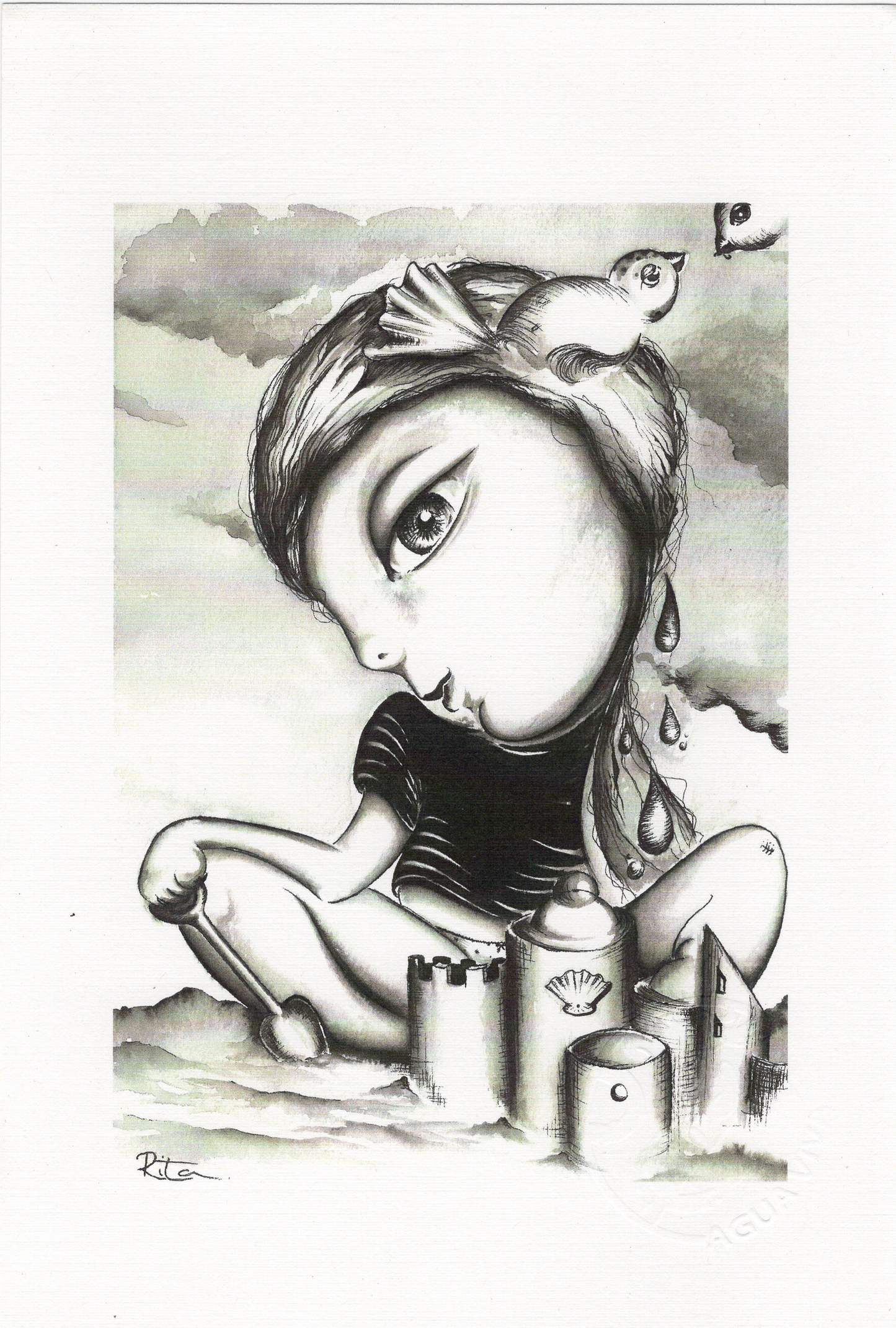 Agua Viva - ART PRINT 9"X6" / VARIEDAD