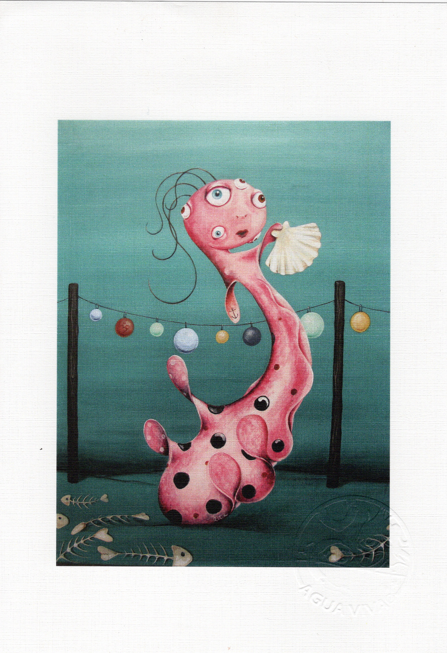 Agua Viva - ART PRINT 9"X6" / VARIEDAD