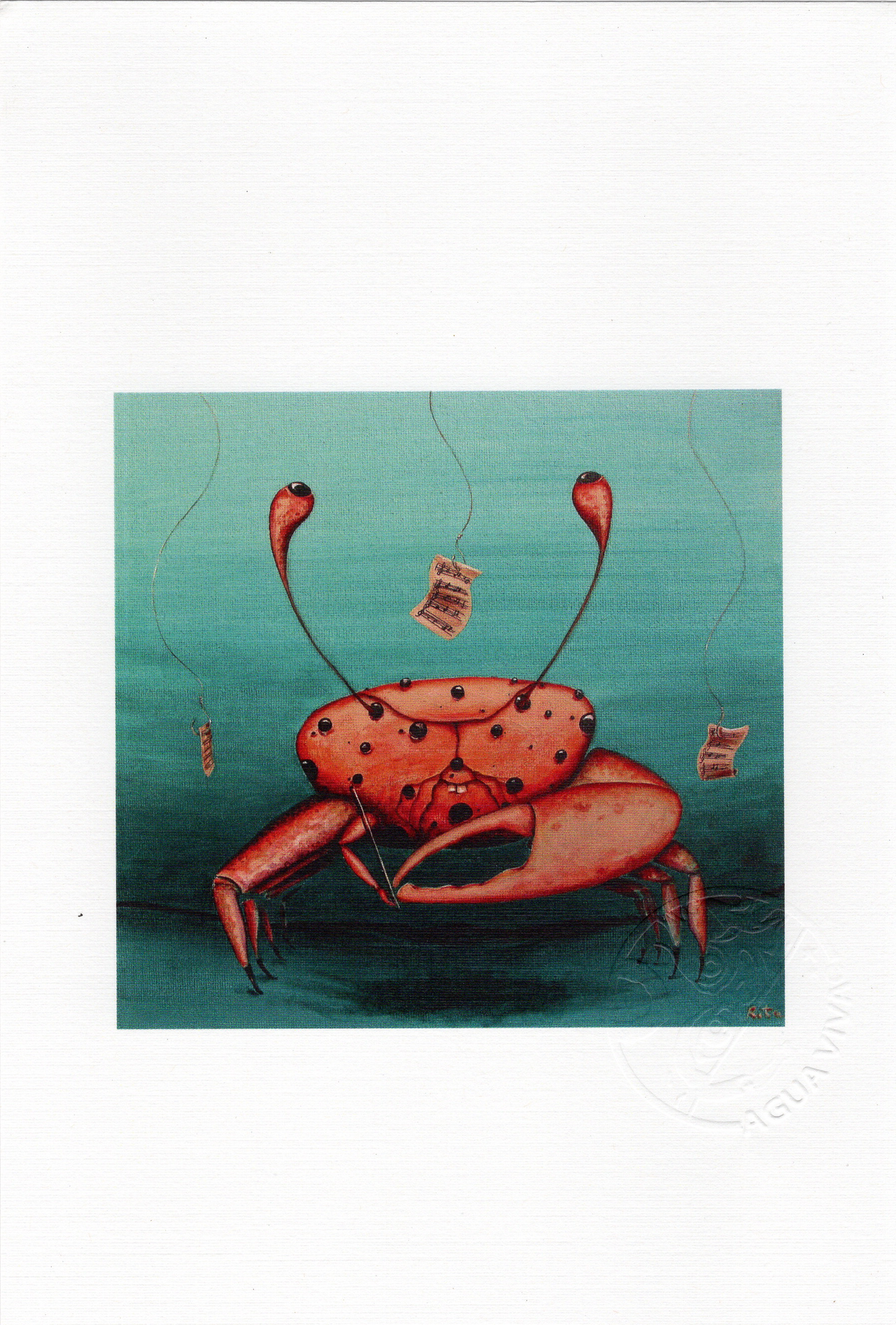 Agua Viva - ART PRINT 9"X6" / VARIEDAD