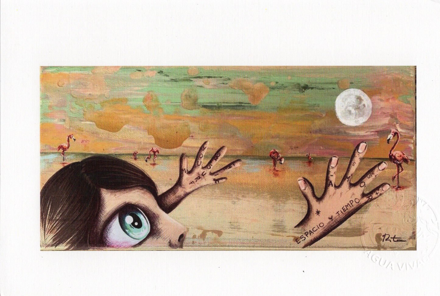 Agua Viva - ART PRINT 9"X6" / VARIEDAD