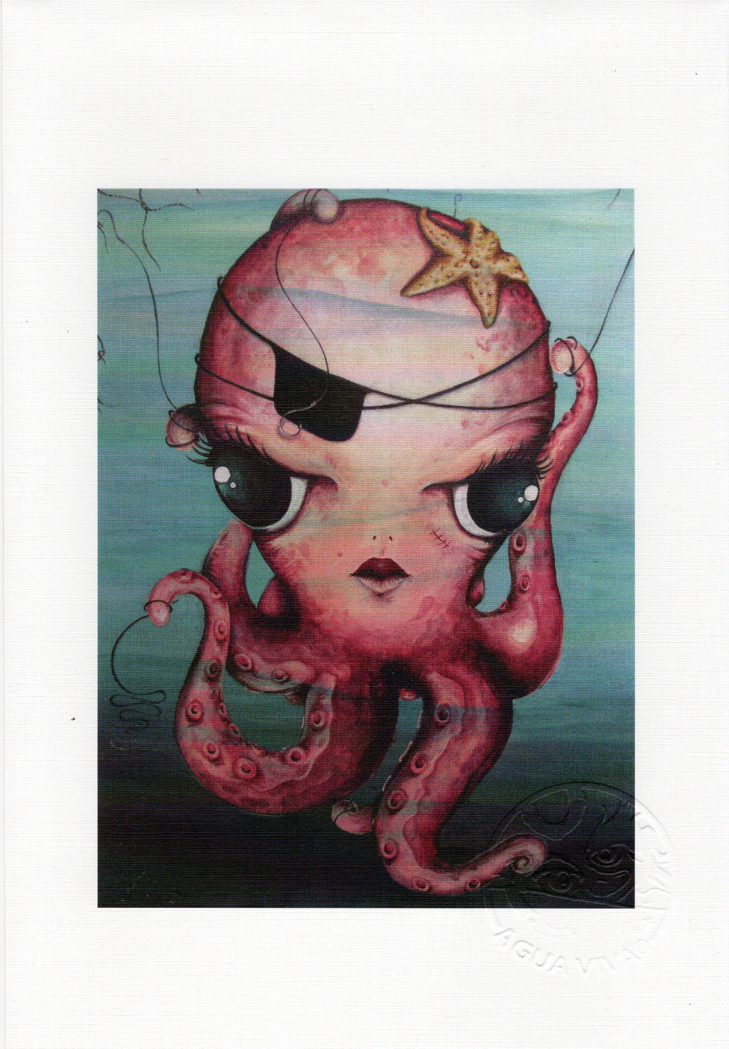 Agua Viva - ART PRINT 9"X6" / VARIEDAD