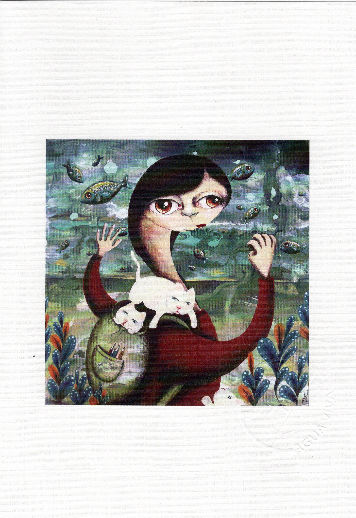 Agua Viva - ART PRINT 9"X6" / VARIEDAD