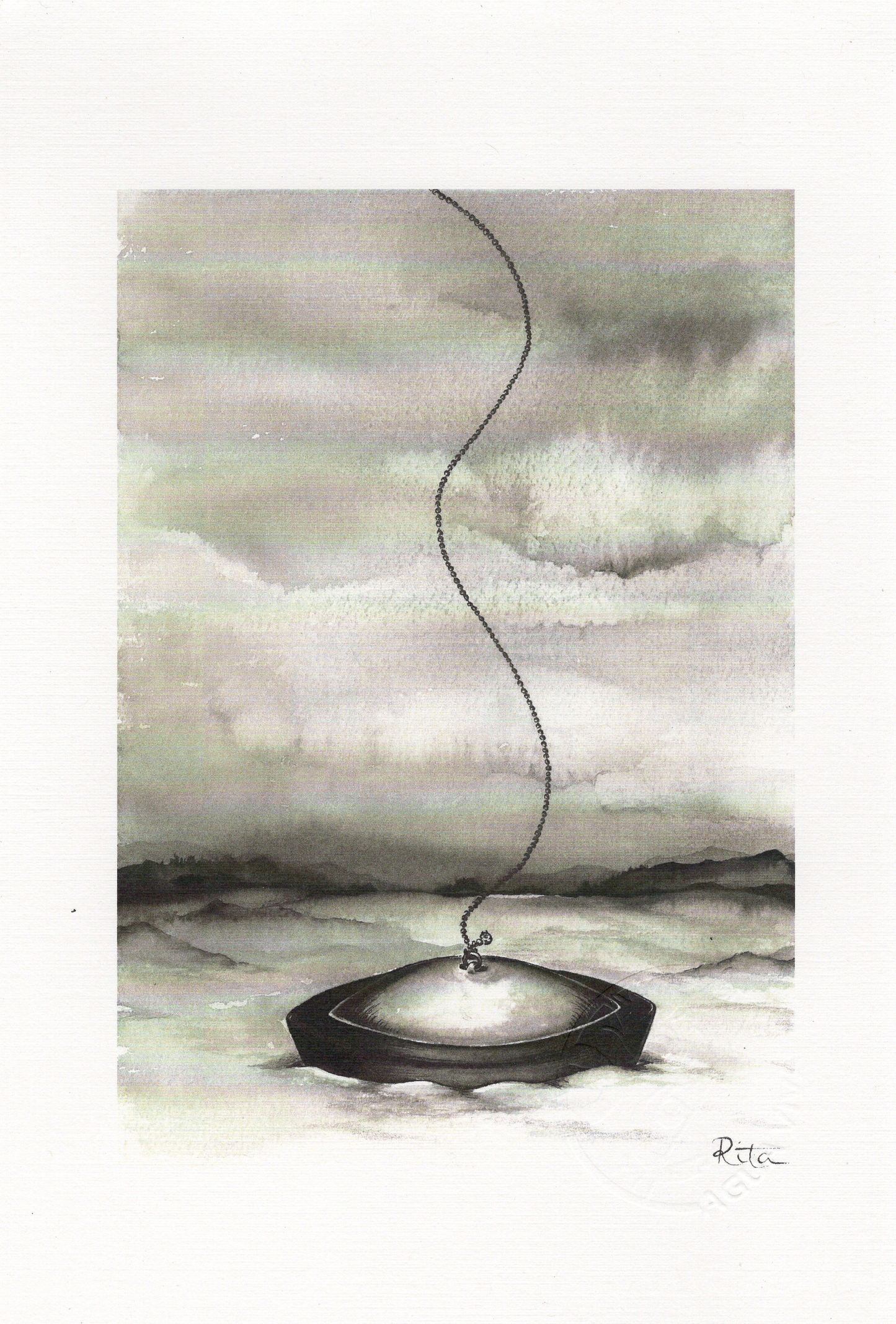 Agua Viva - ART PRINT 9"X6" / VARIEDAD