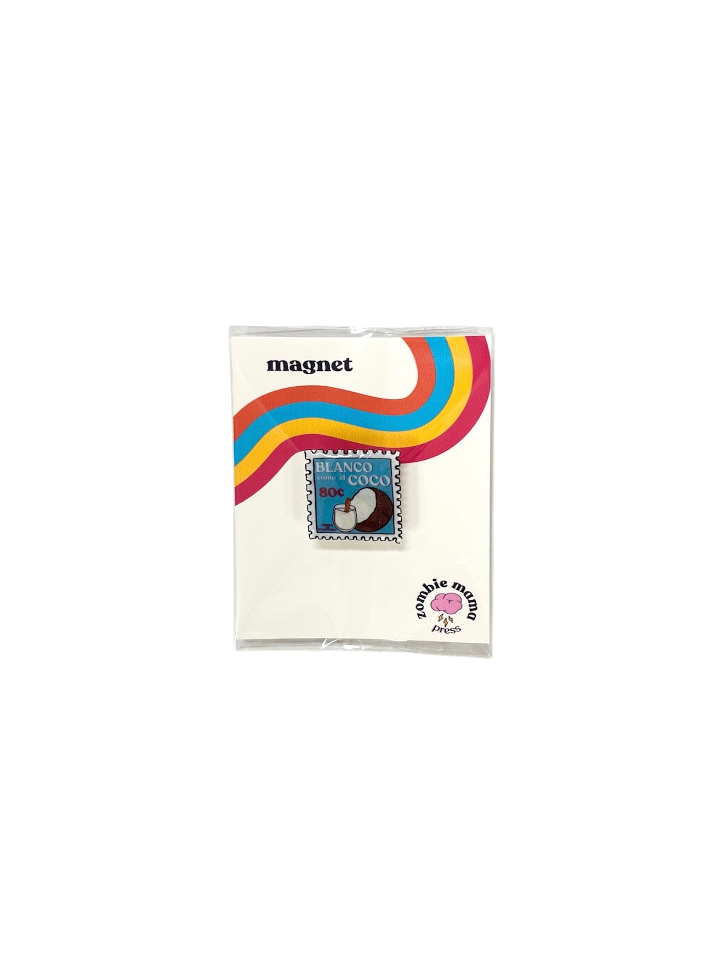 Zombie Mama Press - MAGNETO MINI "BLANCO COCO"