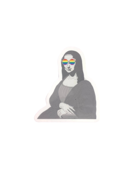 Zombie Mama Press - MONA LISA STICKER