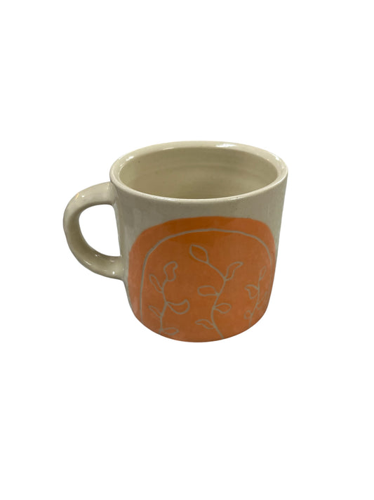 House of Dirt - TAZA "FLORES PARA TI" ANARANJADA