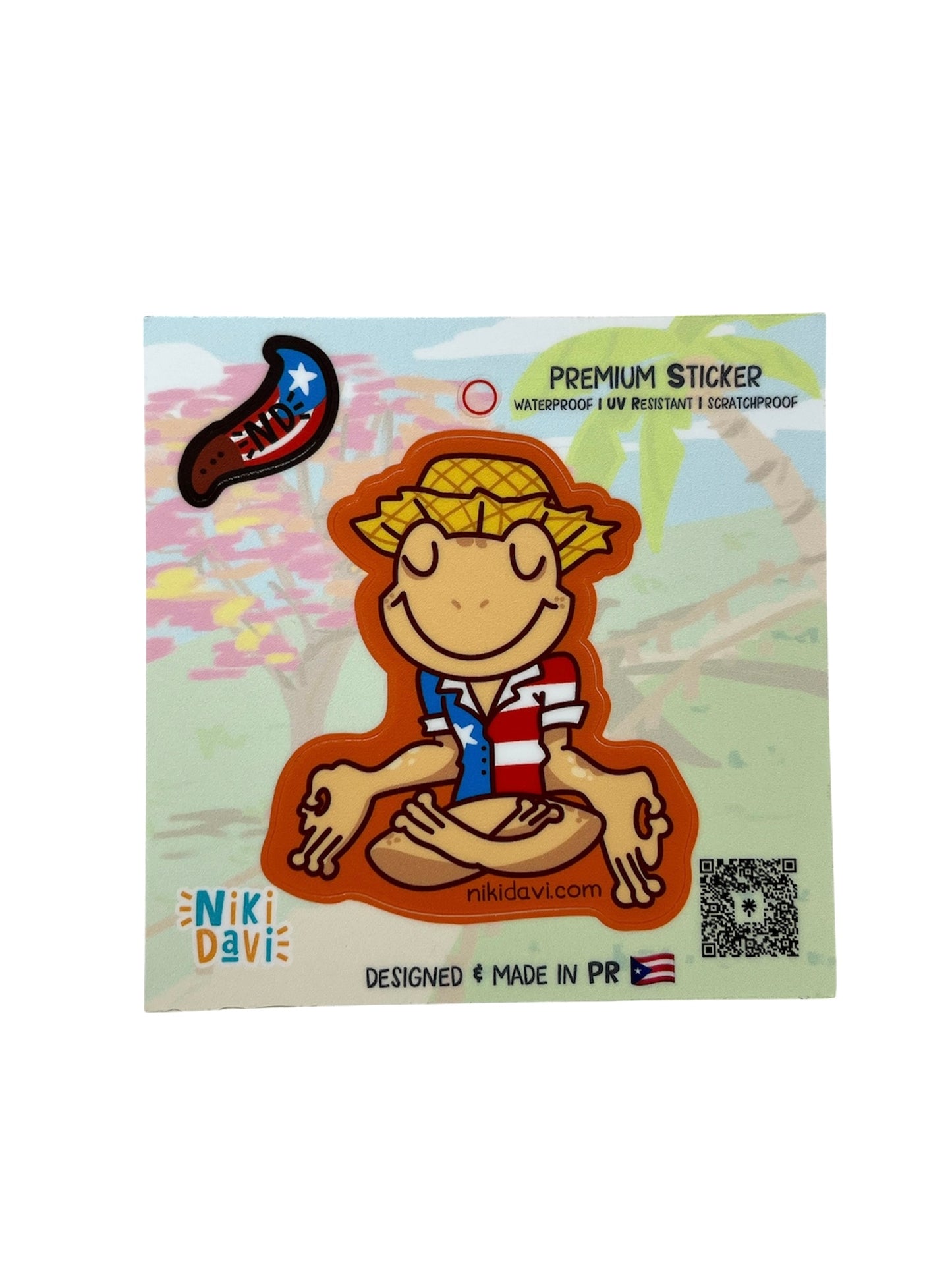 Niki Davi- COQUI JIBARO PREMIUM STICKER + ONE MINI