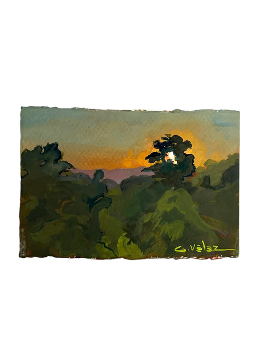 Gerardo Vélez - OBRA ORIGINAL "SUNRISE JAGUEYEZ”