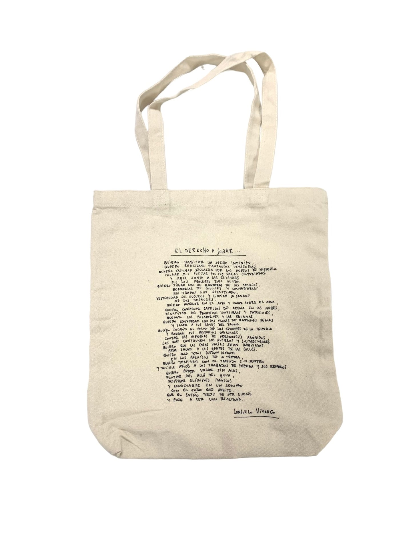 Consuelo. - TOTE BAG "DERECHO A SOÑAR"