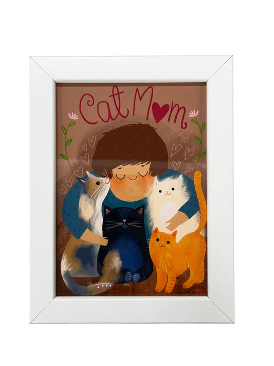 Nivea Ortíz - ART PRINT "CAT MOM" 3