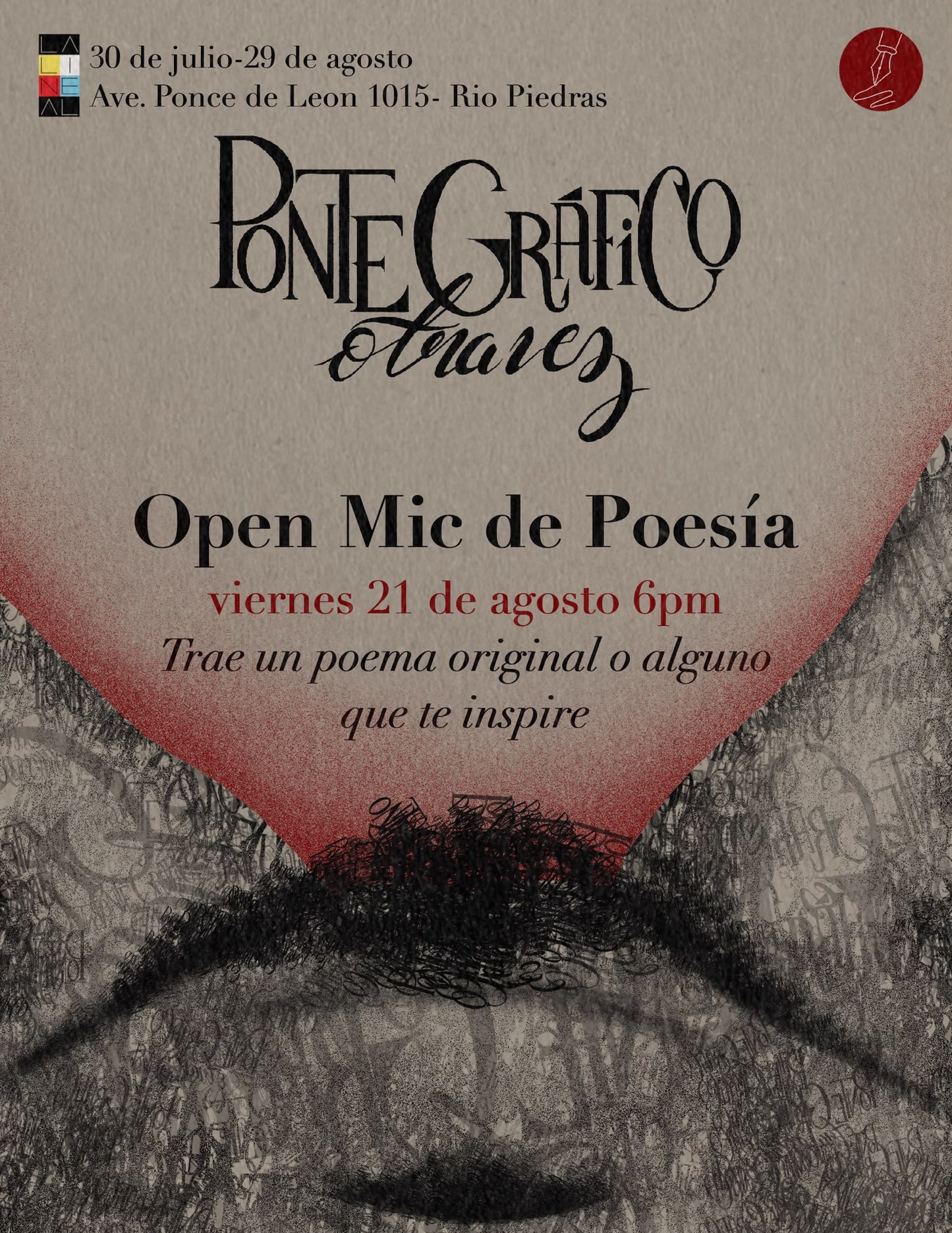EXPERIENCIA CREATIVA - OPEN MIC DE POESÍA