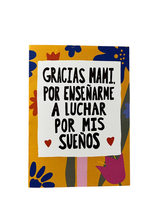 Boripostales - POSTAL 5"X7" -GRACIAS MAMI