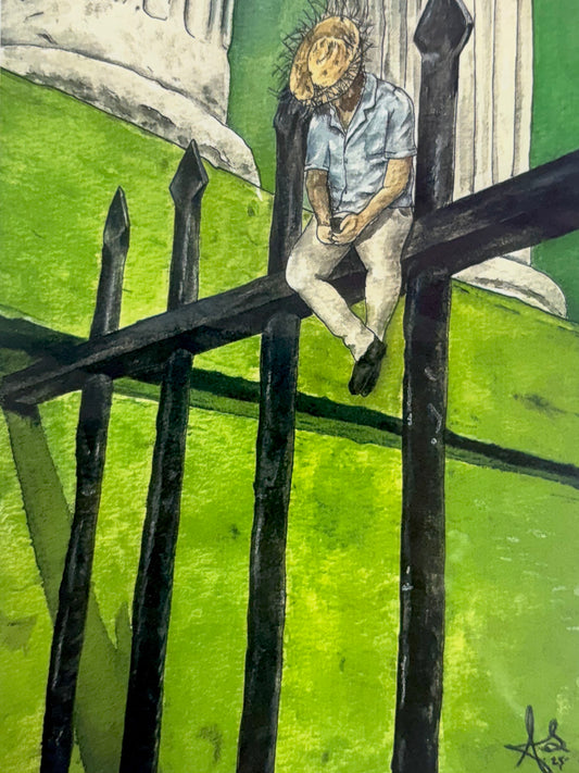 Allydan Arts - 5"X7" ART PRINT "EN EL BORI"