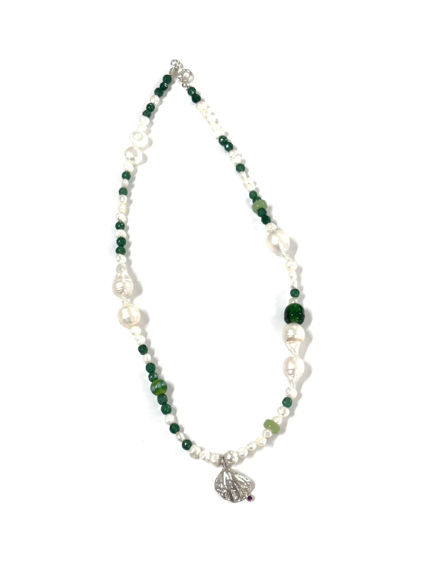 Roque Designs -  "CONCHITA" COLLAR DE PERLA